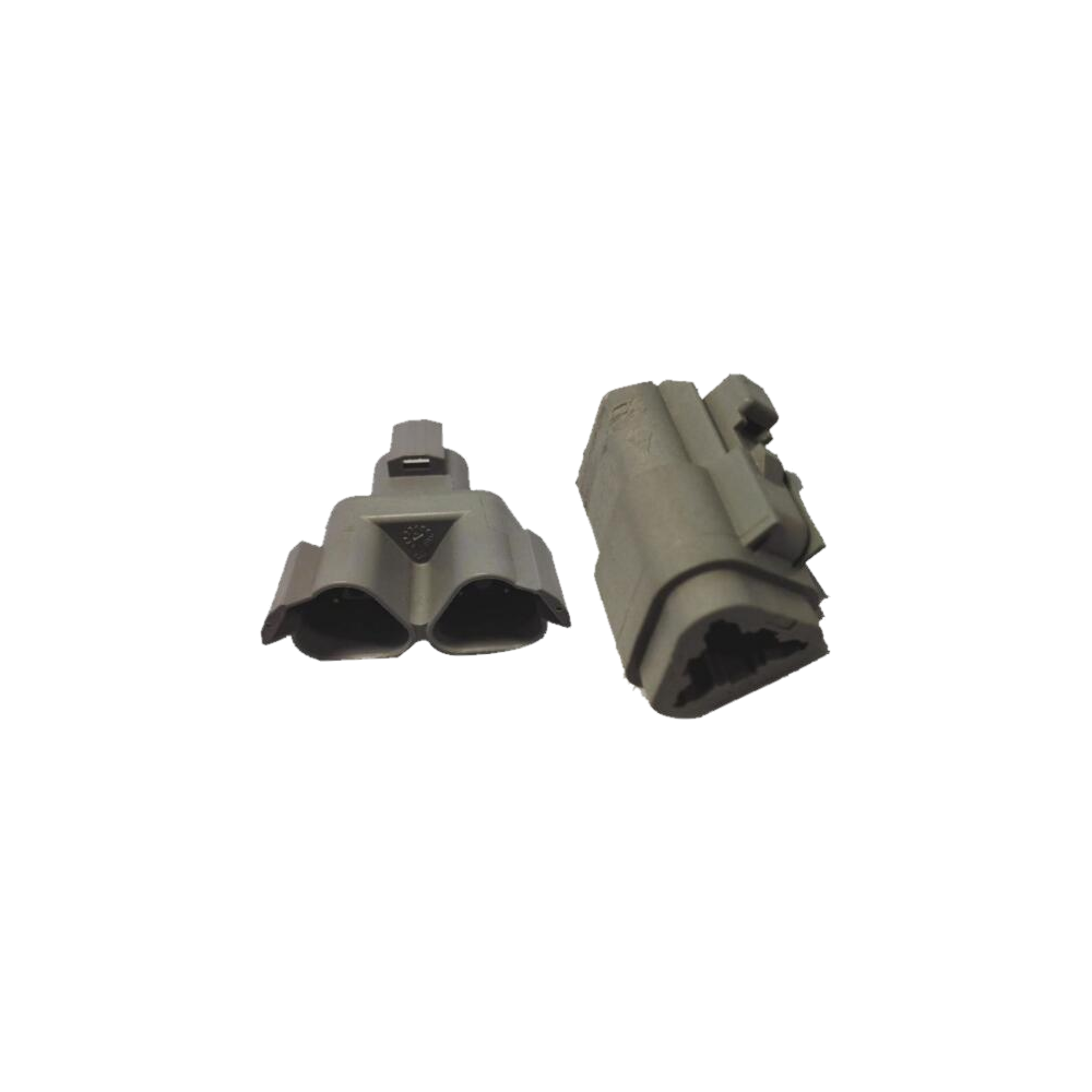 Three way plastic connector — used for automotive and off-road vehicle wiring harnesses, equipment control networks, transmission sensors, bus devices, etc / IP67